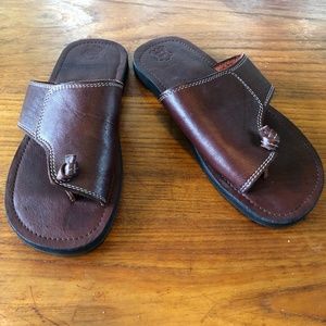 Puro Cuero Men's Sandals - Size 9